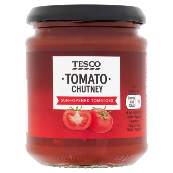 Tesco Tomato Chutney 300G, Imported from Britain