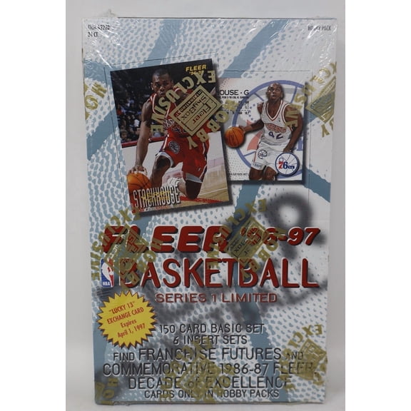 1996/97 Fleer Basketball Series 1 Box (Hobby) (24/11)