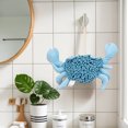 thumbnail image 2 of Unique Bargains 2 Pcs Animal Hand Towels 9" x 12" Blue/Indian Red, 2 of 5