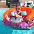 thumbnail image 4 of Swimline Swimming Pool UFO Squirter Toy Inflatable Lounge Chair Float (3 Pack), 4 of 7