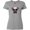 AC-Heather Grey, variant on Inktastic Pug Dog July 4th Patriotic Sunglasses Women's T-Shirt