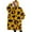 Yellow and Black, variant on Oversized Wearable Blanket Hoodie,Pink and Black Of Leopard Print Sherpa Blanket Hoodie with Super Pockets,Super Warm Fuzzy Pullover for Women & Men