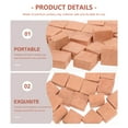 thumbnail image 2 of ORDDIART Miniature Bricks Red Pottery Clay For Children Lawn Separation 20Pcs, 2 of 4
