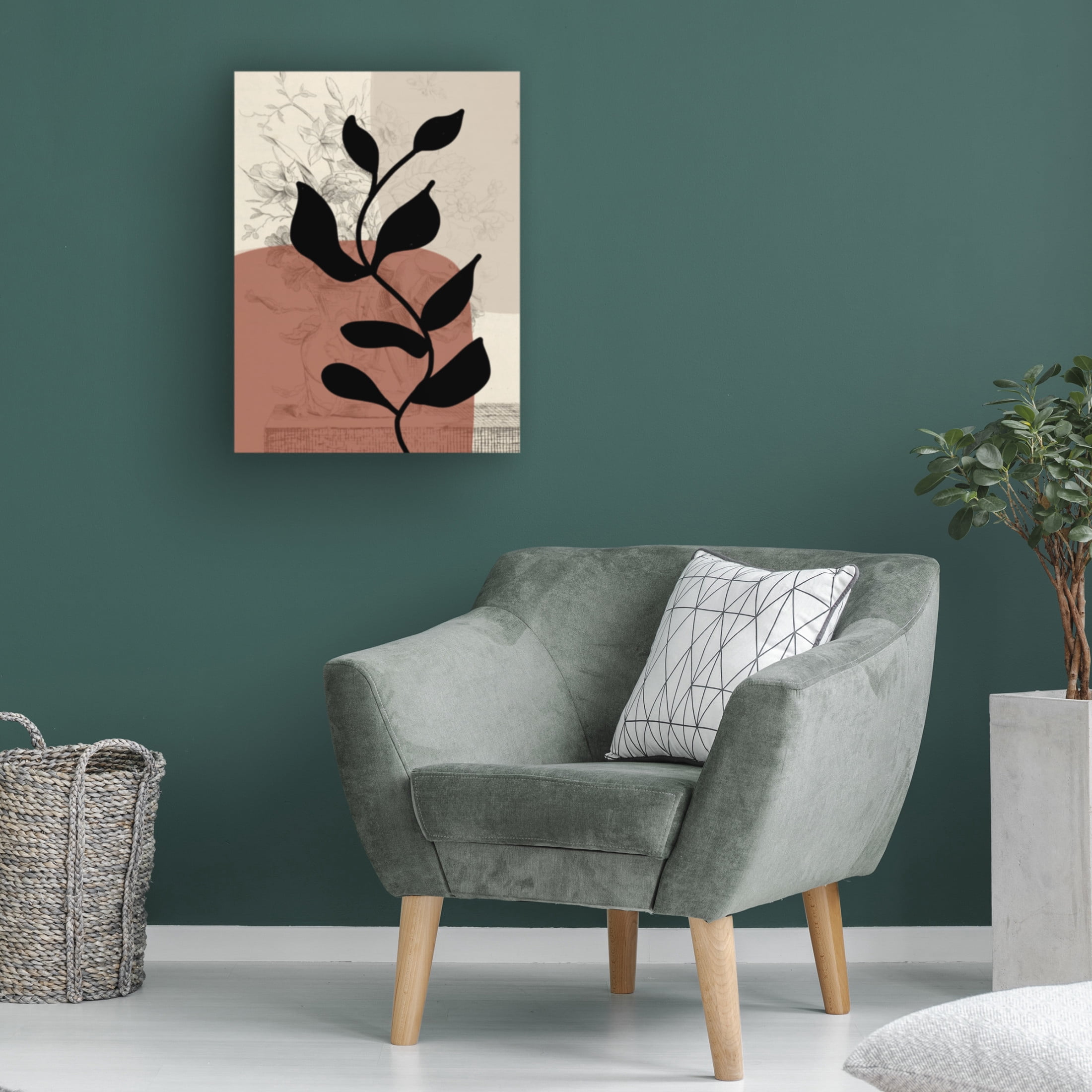 Trademark Fine Art Yopie Studio Abstract Paper VII Canvas Wall Art