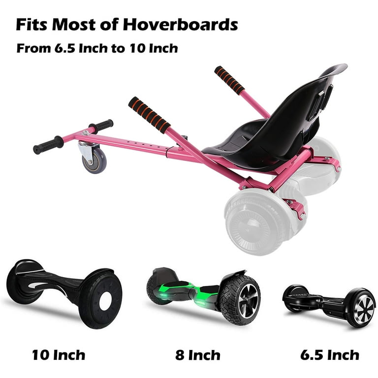 Hoverboard Pedal Go Kart Kit - Pink