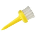 thumbnail image 2 of Golf Tees Brush Type Unbreakable Oversized Colored Tee Durable Tee for Distance Yellow, 2 of 10