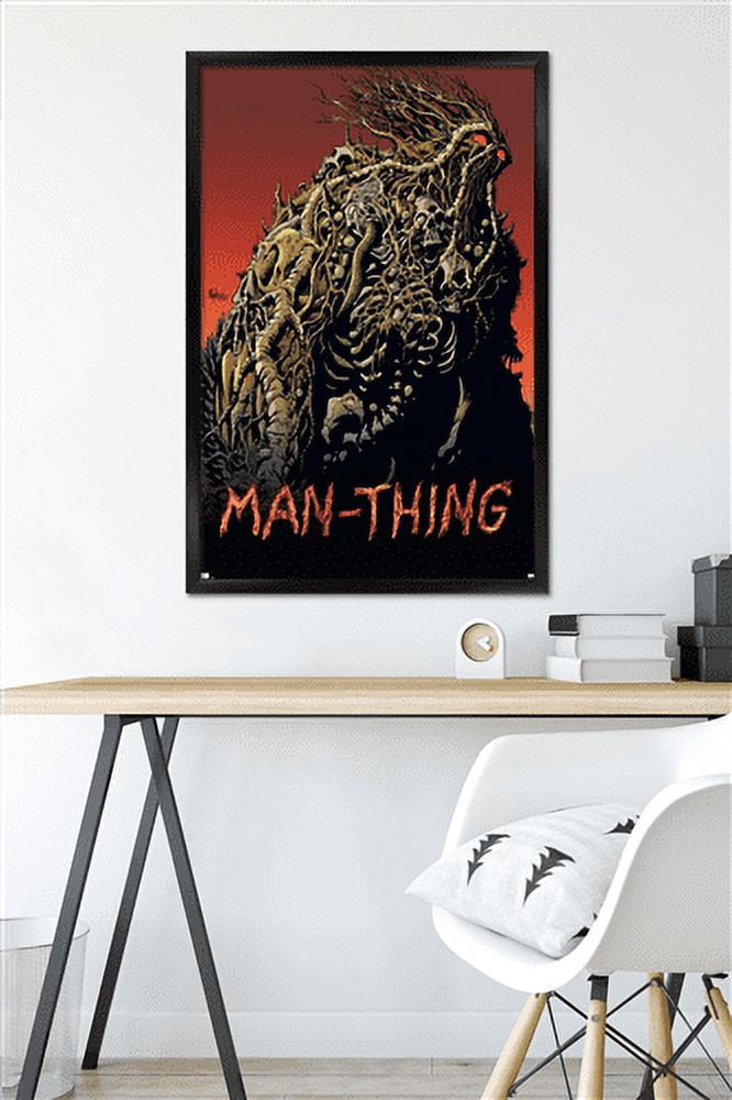Marvel Comics: Man-Thing #2 Wall Poster, 22.375" x 34" Framed