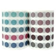thumbnail image 2 of Wrapables Colorful Dots Washi Masking Tape, Round Circle Stickers for Scrapbooking, Planners, Bullet Points, and Journals 6M Length Total (Set of 2), Horizon & Dusk, 2 of 7