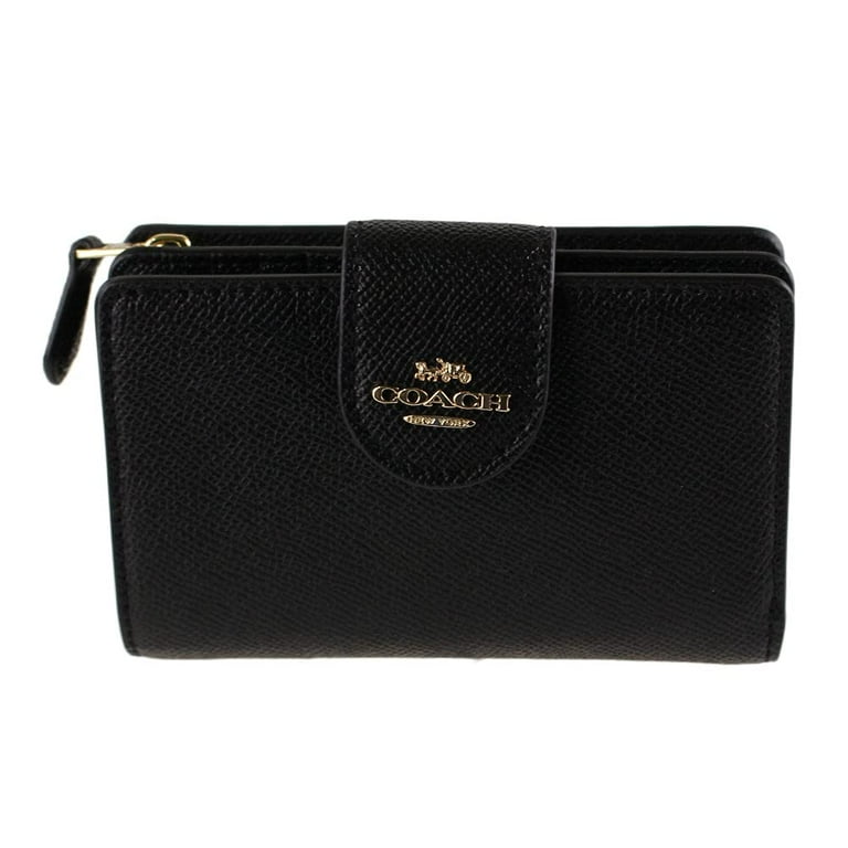 Buy [Coach] Outlet Bi-Fold Wallet Black Ladies COACH 6390 IMBLK