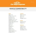 thumbnail image 3 of Car Keys Express Keyless Entry Remote for Ford, 3 Buttons (Lock, Unlock, Panic), Black Plastic Remote, 3 of 6