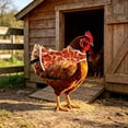 thumbnail image 4 of Tuvgenk Porch Goose Outfits 23" Holiday Goose Clothes for Porch Goose Chicken Saddle / Hen Apron Cloth Garden Decor for Outside, 4 of 6