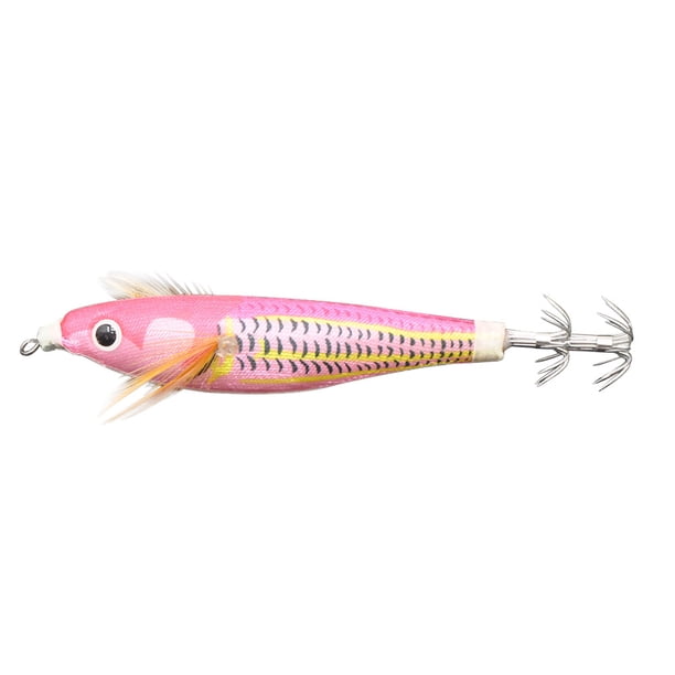 DQrwqpou 10cm/10g Anzuelo Cebo Cebos Artificiales Luminosos para Pesca en (rosa)