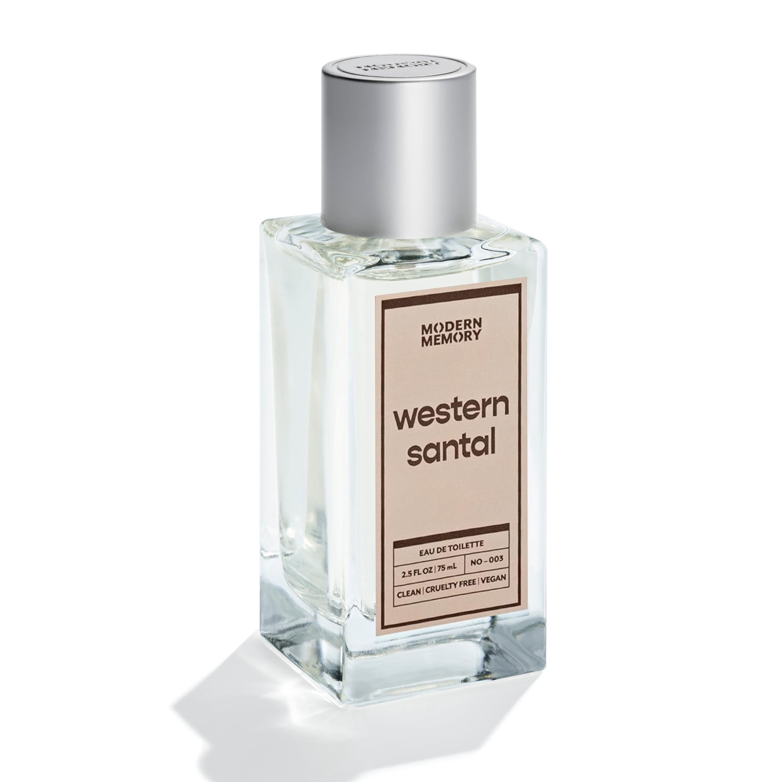 Modern Memory Western Santal Eau de Toilette for Men, 2.5 fl oz