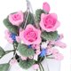thumbnail image 3 of Mini Flower Pot Vivid Exquisite 1:12 Miniature Scene Model Dollhouse Accessory for Above 3 Years Old, 3 of 4