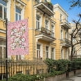 thumbnail image 2 of Pink White Magnolia Garden Flag 12 x 18 Inches, Spring Floral Leaf Botanical Pink Weather Proof Outdoor Patio Flags Double Sided Small Garden Decoration for Yard Outside Home, 2 of 9