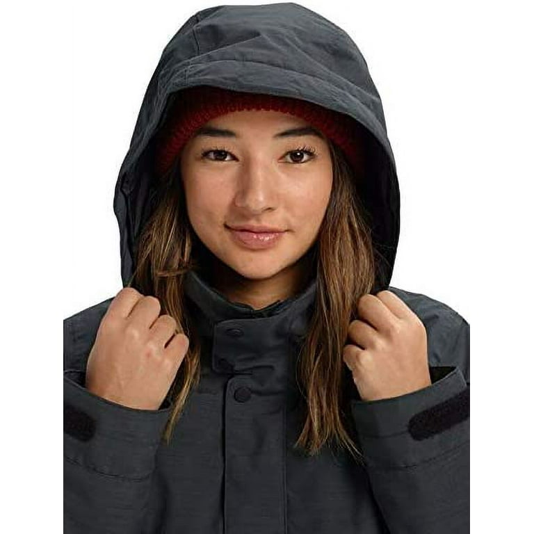 Burton Womens Jet Set Jacket True Black Heather New X-Small