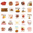 thumbnail image 3 of 50 Pcs Thanksgiving Stickers Happy Thanksgiving Stickers for Water Bottles Envelopes Scrapbooking, Thanksgiving Decorations, Fall Stickers for Kids Teens Adults, 3 of 12
