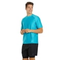 thumbnail image 6 of Sporti Men's S/S UPF 50+ Comfort Fit II Rash Guard, Crew Neck, Short Sleeve, Athletic (Men’s), 6 of 9
