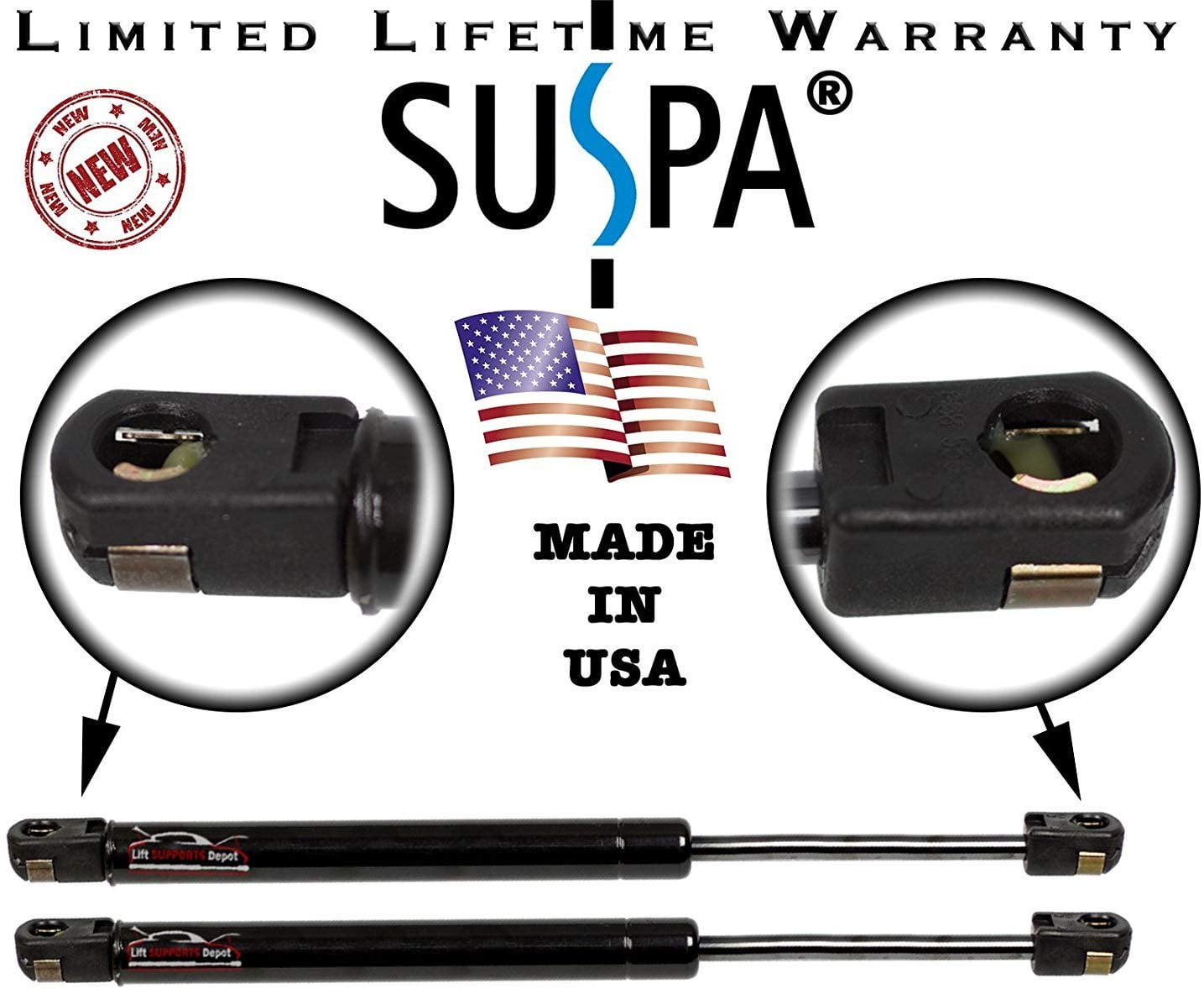 Suspa C16-03795 C1603795 12/" Gas Prop Quantity Force is 24 Lbs Per Prop a... 2