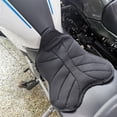 thumbnail image 4 of Moto Motorcycle Seat Cushion Shock Absorption Pressure Black, 4 of 7
