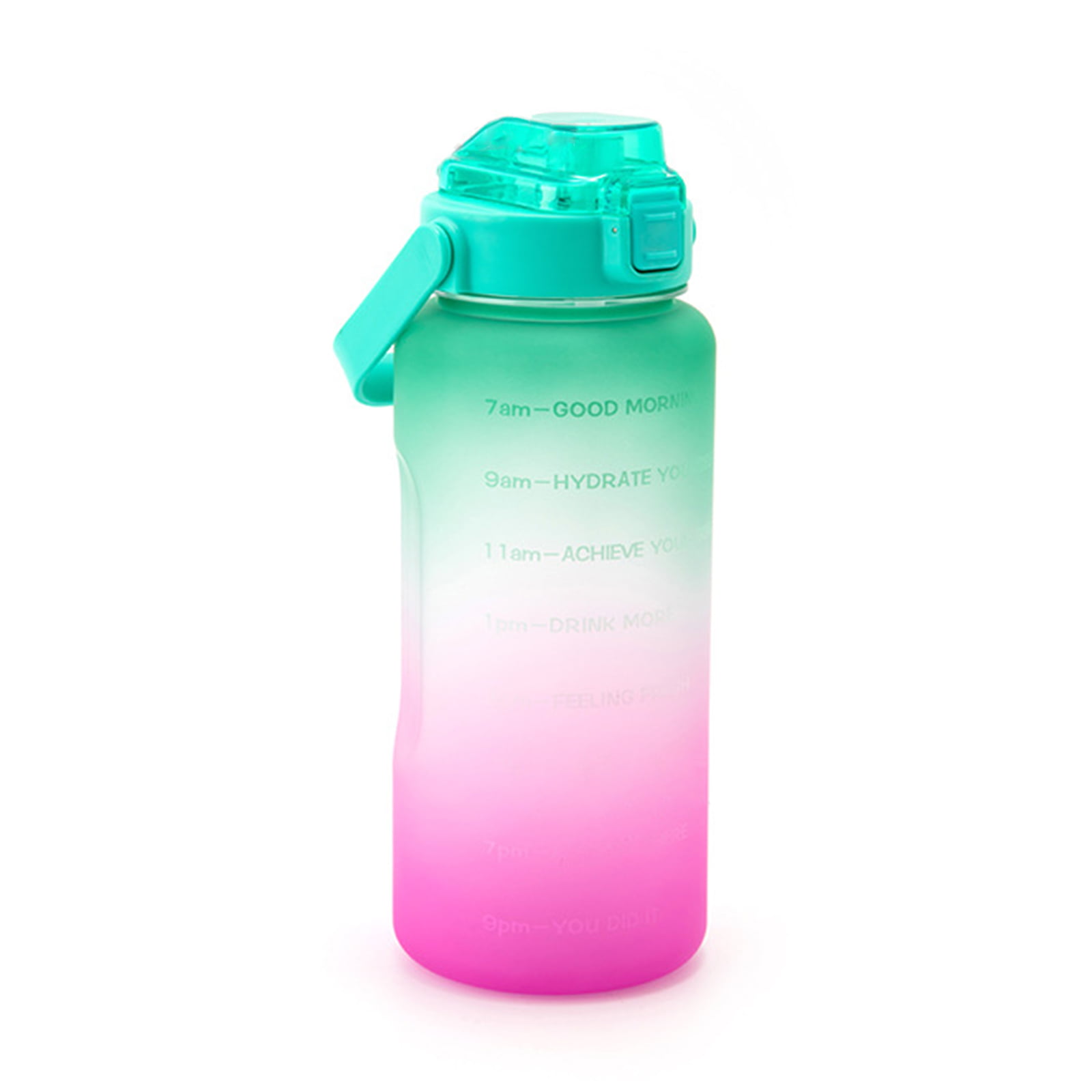 1-20 Flip Straw Sports Love Water Bottle TRITAN 600 ml Island Leak Proof BPA 