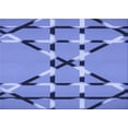 thumbnail image 1 of Ahgly Company Machine Washable Indoor Rectangle Transitional Denim Blue Area Rugs, 6' x 9', 1 of 7