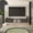 Black Oak, variant on White Floating TV Stand - Modern Under TV Shelf & Floating Entertainment Center - Space Saving Media Console TV Stands for Living Room