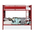 thumbnail image 3 of Acme Cargo Metal Frame Twin over Twin Bunk Bed, Multiple Colors, 3 of 5
