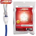 thumbnail image 3 of ITBEBE White RJ45 Strain Relief Boot Covers 100-Count Set for Cat5 Cat5e, and Cat6 Ethernet Connectors White, 3 of 5