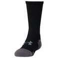 thumbnail image 5 of Under Armour Boys' UA Resistor III Crew Socks - 6-Pack YLG Black, 5 of 5