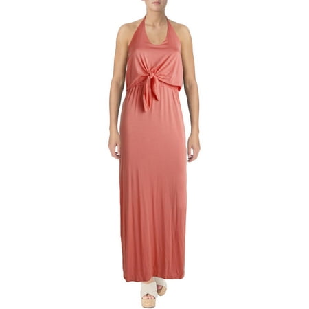 - Ella Moss Womens Modal Sleeveless Maxi Dress Pink M