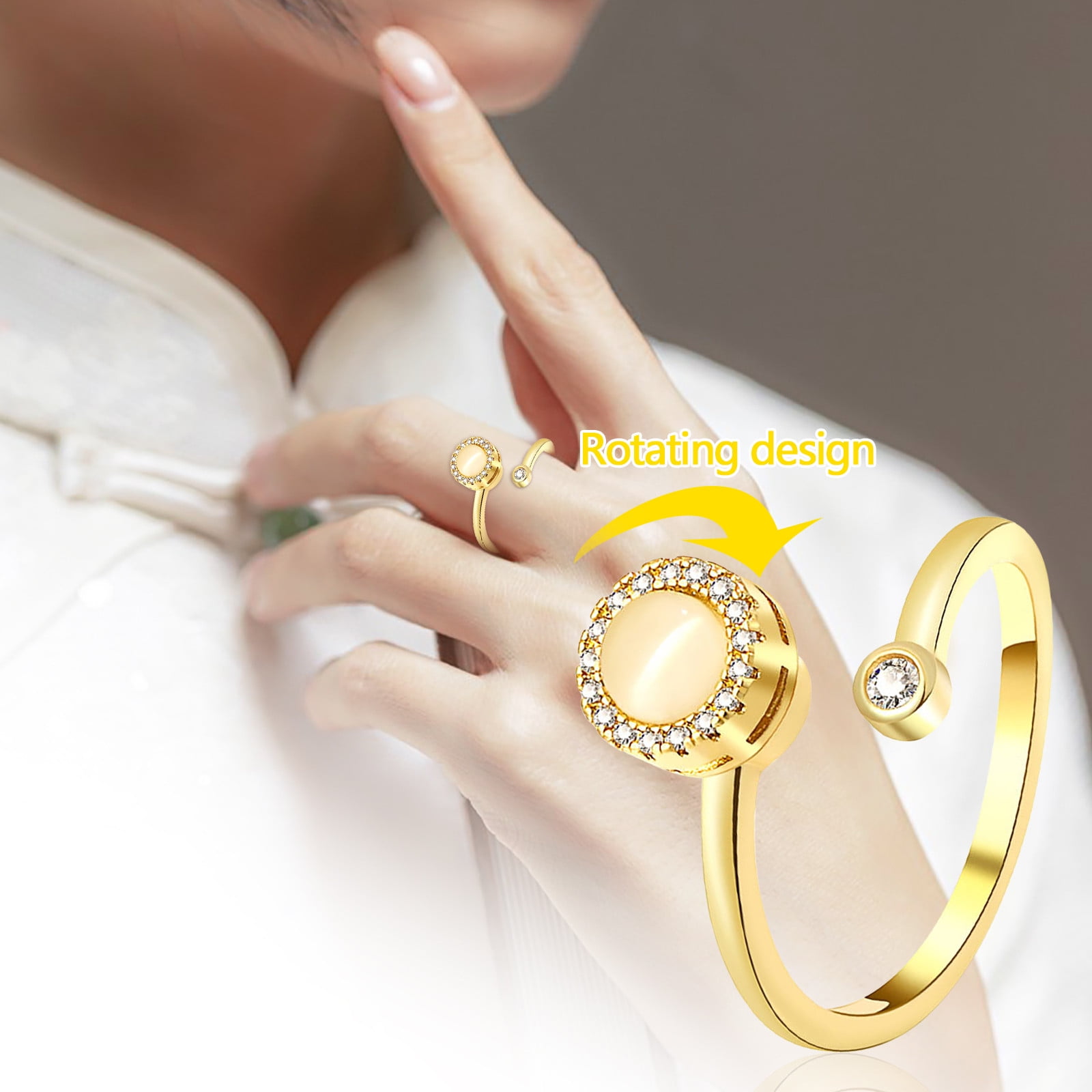 Bijoux Bague Tout Les Doigt Bague Tout Le Doigt Bague En Plaqué Or