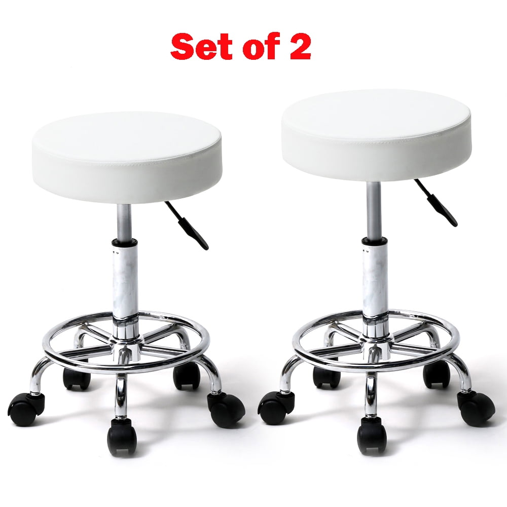 Zimtown Adjustable Rolling Swivel Stool Tattoo Facial Spa