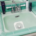 thumbnail image 3 of Silicone Drain Strainer With Suction Cup Drain Hair Strainer Sink Strainer Drain Strainer Channel Filter Water Stopper For Kitchen Bathroom 14x14cm Dr, 3 of 5