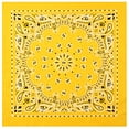 thumbnail image 2 of Rothco Trainmen Bandana 22 x 22 Inches - Yellow, 2 of 3