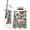 Color 1, variant on Bathroom Accessory Set 6 Piece Autumn Maple Leaves Acorns Trash can, Toothbrush Holder, Toothbrush Cup, Soap Dispenser, Soap Dish, Toilet Brush Holder