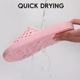 thumbnail image 4 of Mens Shower Shoes With Holes Dry Quickly Bath Slippers Womens Non Slip Indoor Home Bedroom Pool Spa Guest College ,Dorm Beach, Bathroom & Gym, 4 of 7