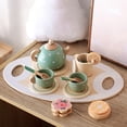 thumbnail image 3 of Vajilla de madera para fiesta de té de 15 uds, juego de cocina Montessori, juego de vajilla de cocina de juguete de desarrollo para pequeños Hugo Juegos de imaginación en la cocina, 3 of 8