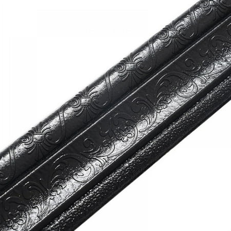 

Self Adhesive Flexible Foam Molding Trim 3D Sticky Decorative Wall Lines Wallpaper Border for Home Office Hotel DIY Decoration
