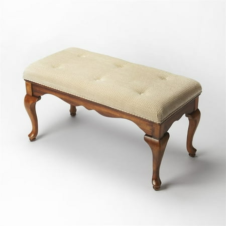 Ash Burl High Gloss - Beaumont Lane Bench in Olive Ash Burl