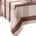 thumbnail image 2 of Elrene Home Fashions Windswept Harvest Jacquard Tablecloth, Multicolor, 60" x 102" Rectangle, 2 of 3