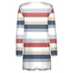 thumbnail image 5 of Camiseta de manga larga para mujer a la moda, cárdigan con frente abierto de otoño, prendas de vestir exteriores holgadas, blusa con estampado de rayas, abrigo, Tops Fridja  BV0+4119, 5 of 5