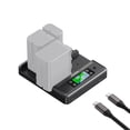 thumbnail image 1 of Cargador Neewer NP-F970 de 4 canales con carga rápida PD de 100 W y pantalla OLED, 1 of 8