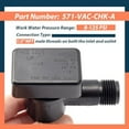 thumbnail image 6 of RV Vacuum Breaker Check Valve  for b&b Model 571 Check Valve,571--CHK-A Camper Trailer Flusher Check Valve Replace Leaking Vacuum Breaker on Black Tank System, 6 of 7