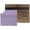 Lavender, variant on Patient Bibs – 18" x 22", Lavender – Tissue with Poly Backing, Disposable – Waterproof, Durable Protection for Dental, Medical, or Salon Use – 400 per Case