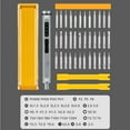 thumbnail image 4 of Precision Electric Screwdriver Set, Multi-Purpose Electronics Repair Tool Kit, Mini Cordless Finishing Screwdriver for DIY Household and Tech Repair, 4 of 9