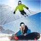thumbnail image 3 of Gafas de snowboard de esquí, gafas antivaho de dos capas con diseño sin marco brillar Electrónica, 3 of 4