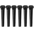thumbnail image 1 of 6pcs Guitar Bridge Pin Pegs Acoustic Guitar String Pins Guitar String Tuning Pegs Guitar Supplies, 1 of 6