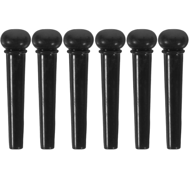 6pcs Guitar Bridge Pin Pegs Acoustic Guitar String Pins Guitar String Tuning Pegs Guitar Supplies