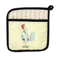thumbnail image 1 of Betsy Drake PT133 White Rooster Pot Holder, 1 of 1